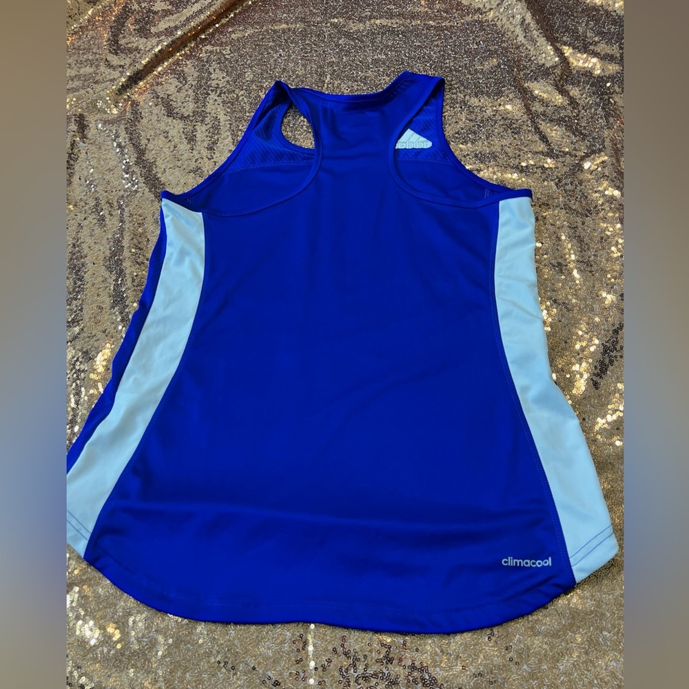 Adidas climacool royal blue tank sz m 0516